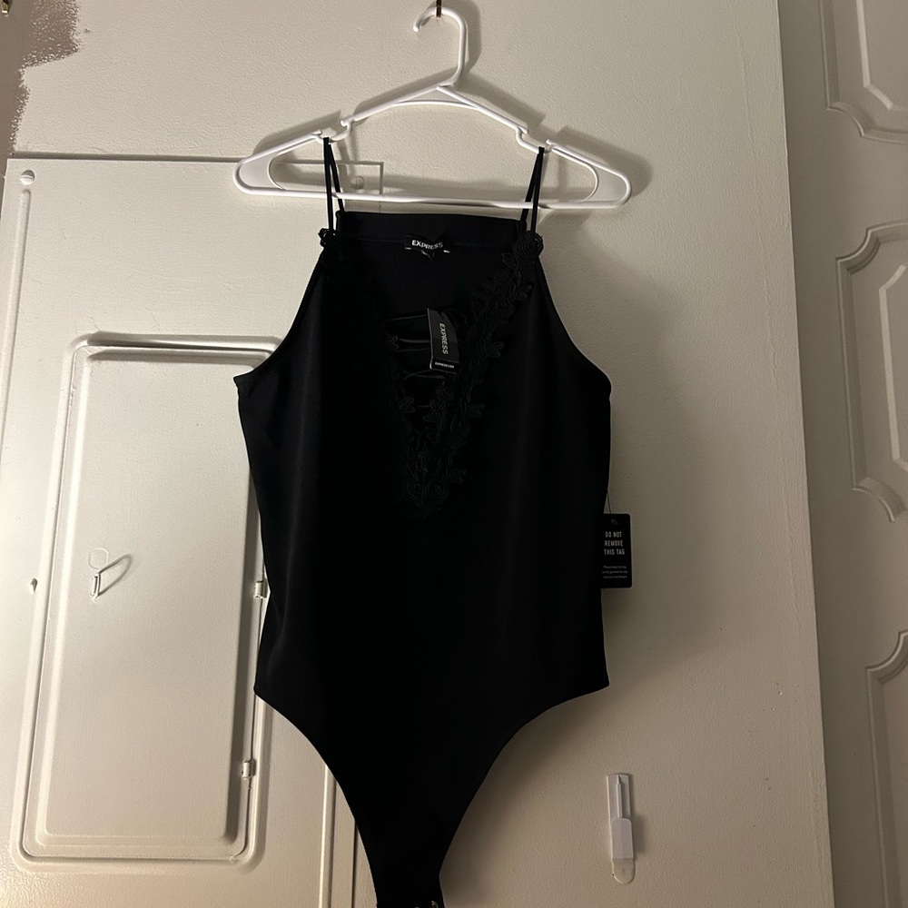 NWT black Express body suit